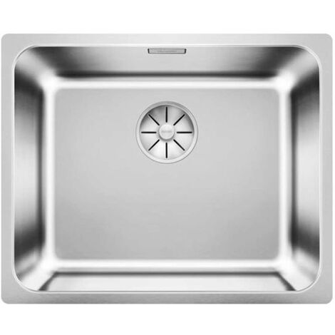 Blanco Solis 500 - Évier, 540x440 mm, inox brossé 526123 (1/5)