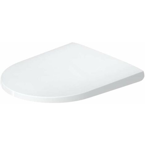Duravit – Abattant WC amovible en duroplast – Charnières en acier allié – Pour installation facile – 21610000