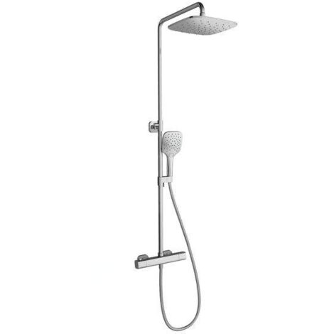 Ravak 10° Free - Set de douche TD F 091.00 / 150 avec thermostat, 25 cm, chrome X070141 (1/5)