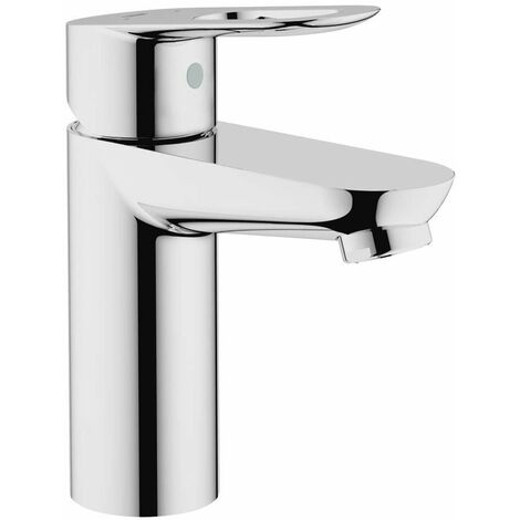 Grohe – Mitigeur de lavabo chrome – Montage monotrou – Hauteur 179mm – Longueur bec 93mm – Commande à levier – 32854000