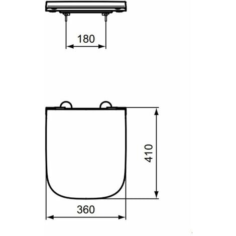 Abattant wc dimensions fashion standard