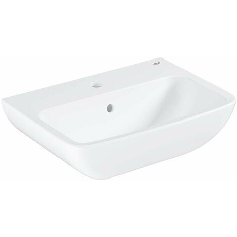 Grohe Start Edge - Lavabo 550x400 mm, avec trop-plein, trou pour robinetterie, blanc alpin 39949000 (1/5)
