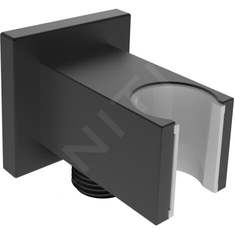 kielle Accessoires - Berceau mural avec support, noir mat 20901014