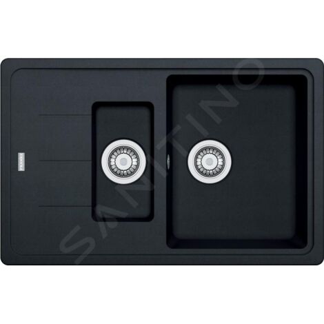Franke Basis - Évier en fragranit BFG 651-78, 78x50 cm, onyx 114.0285.215