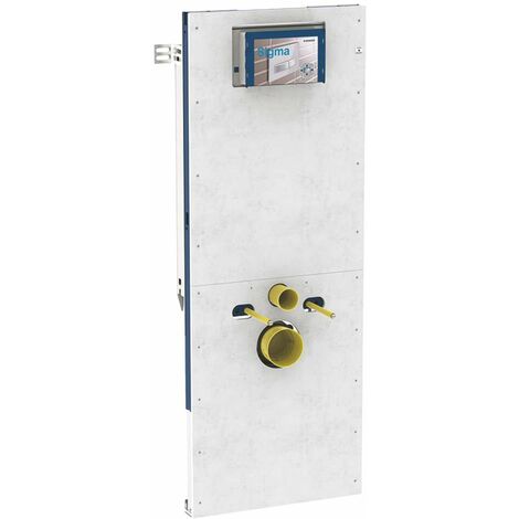 Geberit Duofix - Bâti-support pour WC suspendu, 112 cm, avec réservoir encastré Sigma 12 cm 440.355.00.2
