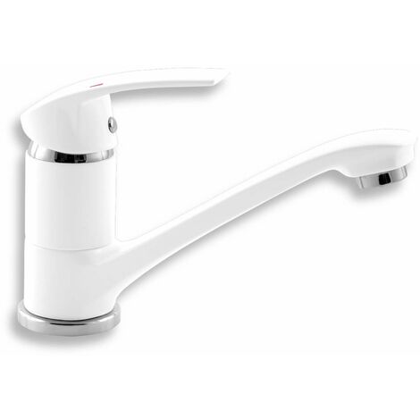 Novaservis Metalia 57 - Robinetterie d’évier, blanc/chrome 57096,1 (1/2)