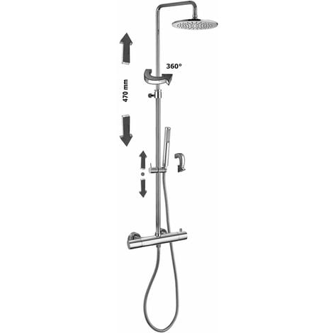 Paffoni Sets De Douche Set De Douche Mini Birillo Avec Thermostat