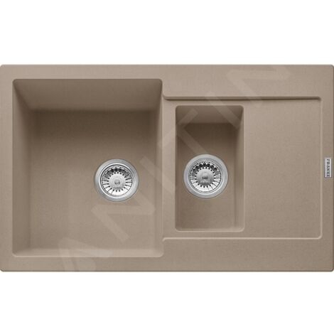 Franke Maris - Évier en fragranit MRG 651-78, 780x500 mm, cachemire 114.0494.647 (1/3)