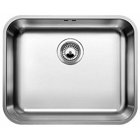 Blanco Supra 500 - Évier, 53x43 cm, inox brossé 518205