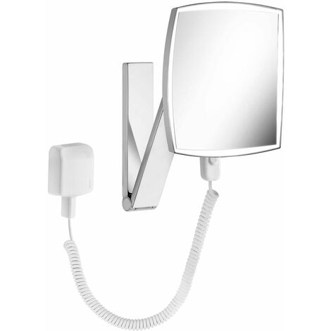 KEUCO iLookmove Miroir de soins de beauté, éclairé, angulaire,