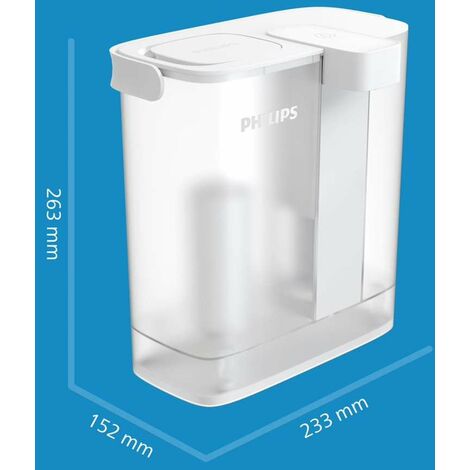 Philips Accessoires - Filtre RO de remplacement pour la filtration d'eau  sous évier AUT861/10