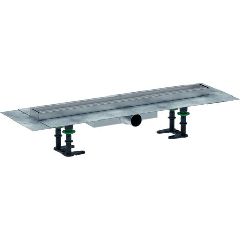 Hansgrohe RainDrain Compact - Caniveau de douche 60 cm pour insertion de carreaux, avec grille 56163000