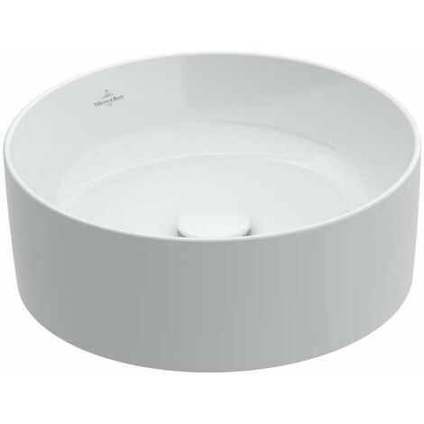 Vasque a poser ronde VILLEROY ET BOCH Collaro Blanc CeramicPlus