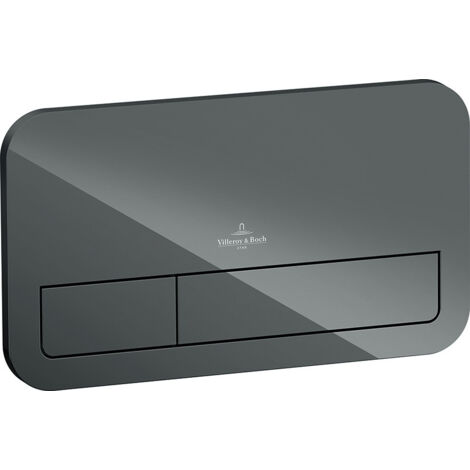 Villeroy & Boch ViConnect - Plaque de déclenchement M200, verre Glossy White 922400RE (1/5)
