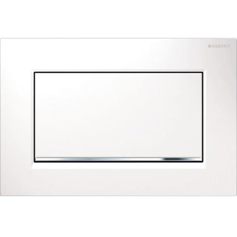 Geberit Sigma30 plaques de déclenchement, pour rinçage-arrêt, à