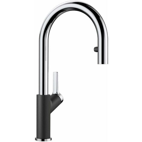 Mitigeur Blanco Carena-S Vario Silgranit Look Bicolore - 000000 coloris (1/5)