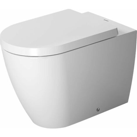 Duravit – Cuvette pour WC suspendu en céramique blanche – Sortie horizontale – Dimensions 370x400x600mm – Volume de rinçage 4,5l - 2169090000