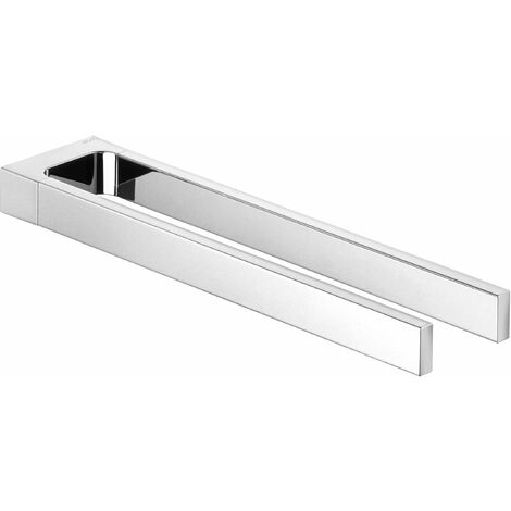 Keuco Edition 11 - Porte-serviettes double, longueur 34 cm, chrome 11119010000