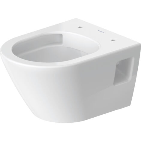 Duravit D-Neo - WC suspendu Compact, Rimless, HygieneGlaze, blanc 2587092000