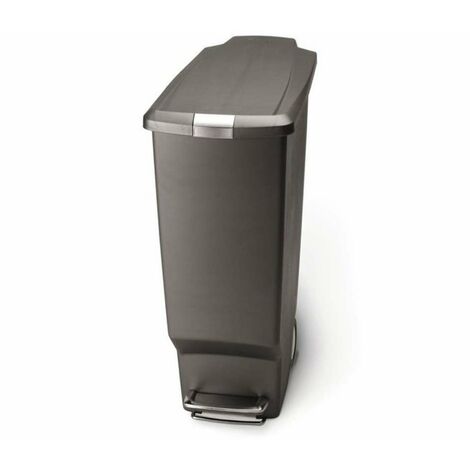 Simplehuman - Poubelle Slim 40 l, gris CW1363 (1/5)