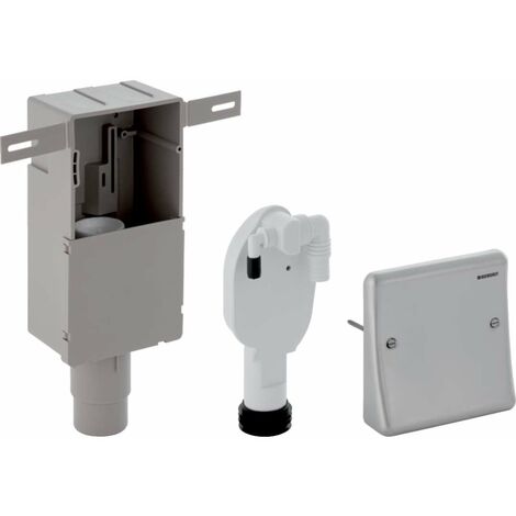 Geberit 152233001 Siphon encastré avec 2 raccordements (1/4)