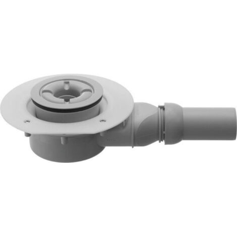Duravit - Garniture de vidage pour receveur de douche, sortie horizontale 791243000000000 (1/4)