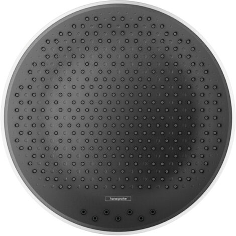 Hansgrohe Rainfinity - Douche de tête 360 avec raccord mural, 3jet, blanc mat 26234700