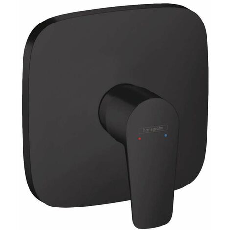 Hansgrohe Talis E - Mitigeur de douche encastré, noir mat 71765670