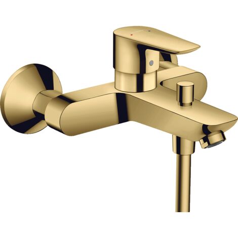 Hansgrohe – Mitigeur thermostatique de baignoire finition métal 150mm – Bec de 194mm – Technologie AirPower – 71740990