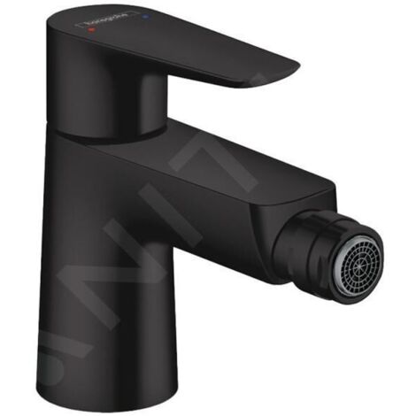 Hansgrohe Talis E - Mitigeur de bidet avec tirette de vidage, noir mat 71720670