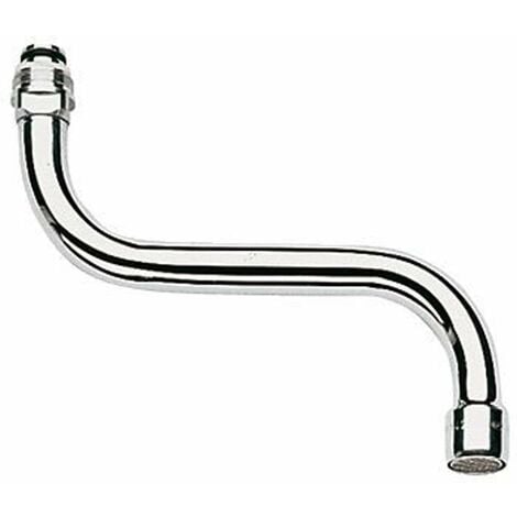 Grohe Pièces de rechange - Bec pour mitigeur mural de cuisine, chrome 13052000