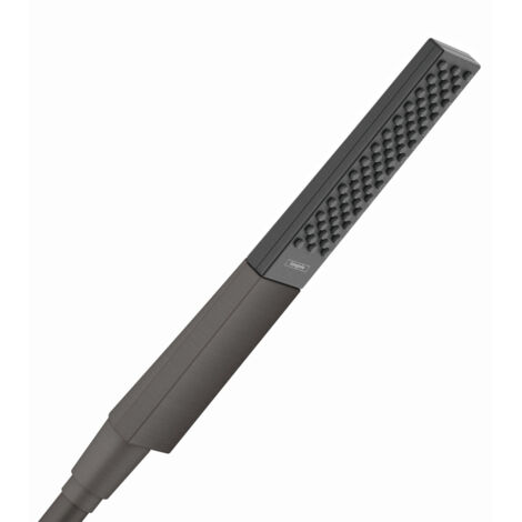 Hansgrohe Rainfinity - Pommeau de douche, 1jet, noir chromé brossé 26866340