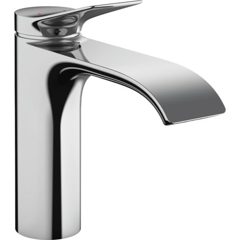 Hansgrohe – Mitigeur de lavabo 75022000 – Finition chromée – Hauteur 196 mm – Débit 5 l/min – Technologie EcoSmart – ConfortZone 110