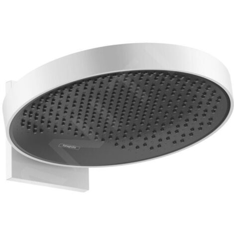 Hansgrohe Rainfinity - Douche de tête 360 avec raccord mural, 1jet, blanc mat 26230700 (1/5)