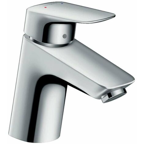 Hansgrohe – Mitigeur de lavabo 70 chrome – ComfortZone 70 – Saillie 107 mm – Débit 5 l/min – Cartouche céramique – Limiteur de température réglable – 71071000 (1/10)