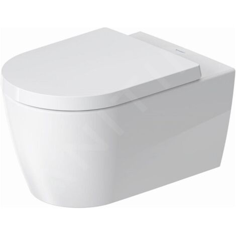 Duravit ME by Starck - WC suspendu avec HygieneFlush, Rimless, HygieneGlaze, blanc 2579092000