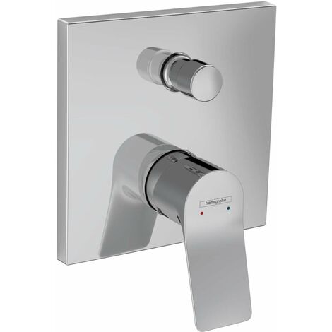 Hansgrohe Vivenis - Mitigeur de baignoire encastré, 2 sorties, chrome 75416000