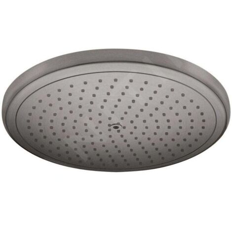 Hansgrohe Croma - Pommeau de douche 280, EcoSmart, chrome noir brossé 26221340 (1/5)