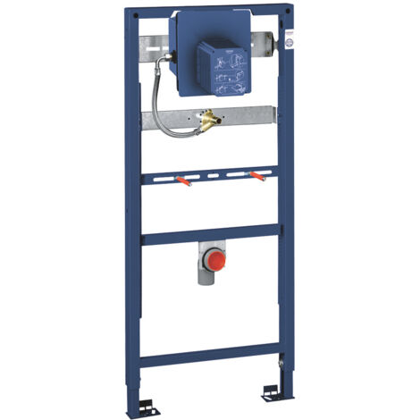 Grohe – Bâti-support WC pour urinoir avec châssis acier époxy – Installation rapide – Compatible plaques Tectron – 38786001