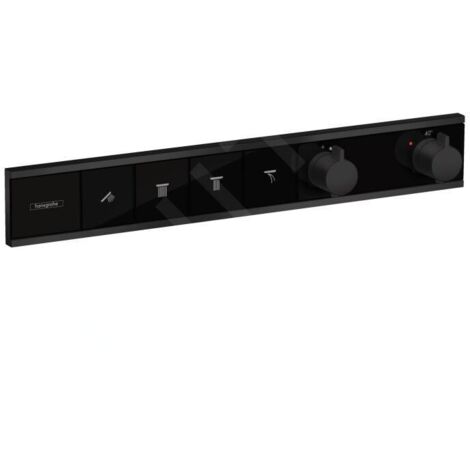 Hansgrohe RainSelect - Mitigeur encastré pour 4 sorties, noir mat 15382670