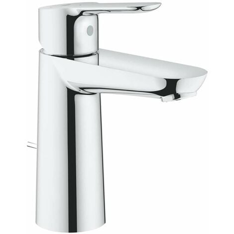 Grohe BauEdge - Mitigeur de lavabo avec vidage, chrome 23759000