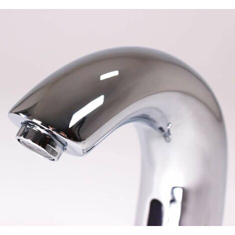 Jet Dryer Robinet infrarouge - Robinet automatique de lavabo avec mélangeur Donner AutoFlow 03, chrome 8596220009302