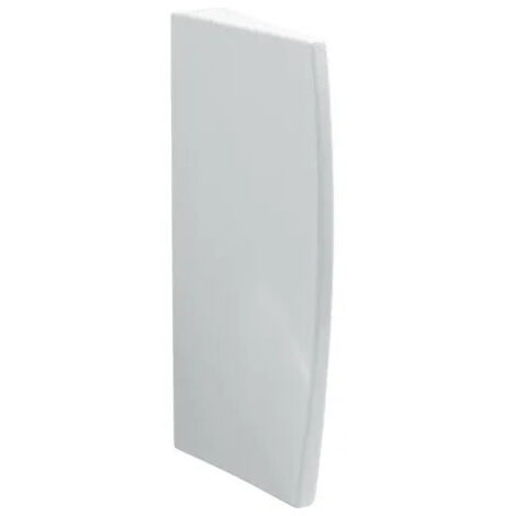 Geberit – Séparation urinoirs céramique blanche 700x400x100mm – Kit de fixation inclus – Pour espaces publics et collectivités