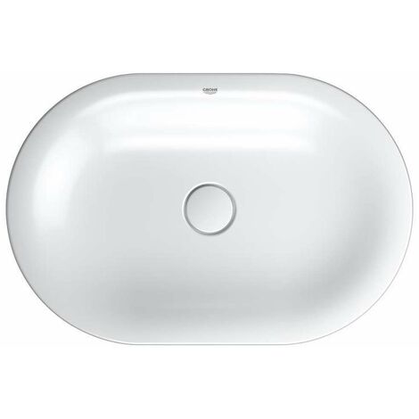 Grohe Essence - Vasque à poser 60x40 cm, PureGuard, blanc alpin 3960800H (1/5)