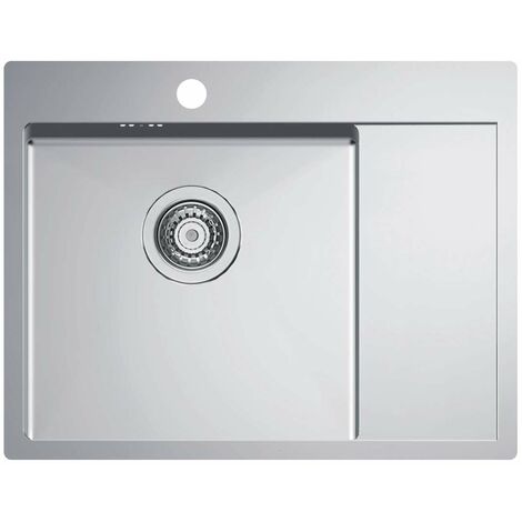Alveus Quarto - Évier 62x48 cm, gauche, inox 1124383 (1/3)