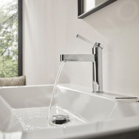 hansgrohe Focus - Mitigeur de lavabo avec tirette et vidage, Robinet de