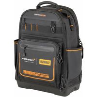 Dewalt – Sac à outils McLaren 3 poches zippées – Compartiments d'organisation – Pour transport d'outils – DWST601221
