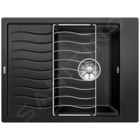 Blanco Elon 45 - Évier en silgranit, 650x500 mm, noir 525880