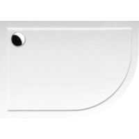 Polysan Receveurs de douche - Receveur de douche Rena L, 1200x900 mm, gauche, blanc 64611