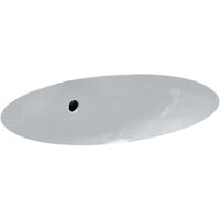 Laufen Birova - Lavabo à encastrer 530x405 mm, avec trop-plein, blanc H8111910000001
